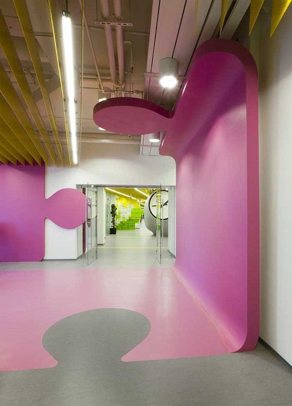 辦公室也能軟妹風(fēng)！粉色少女系辦公室設(shè)計(jì)案例