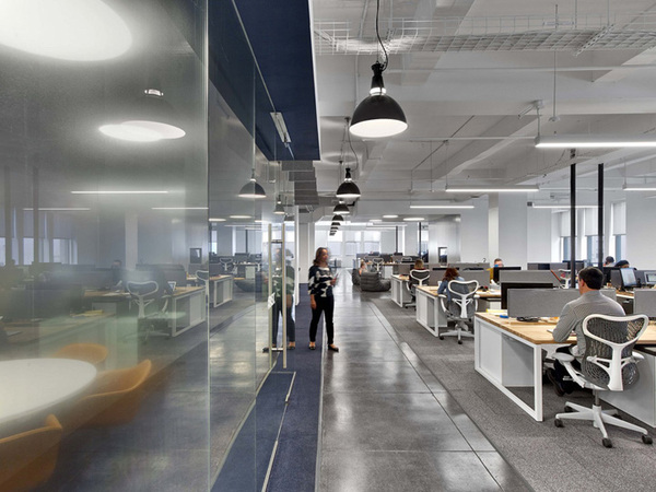 1400平媒體公司辦公室裝修設(shè)計(jì)案例欣賞