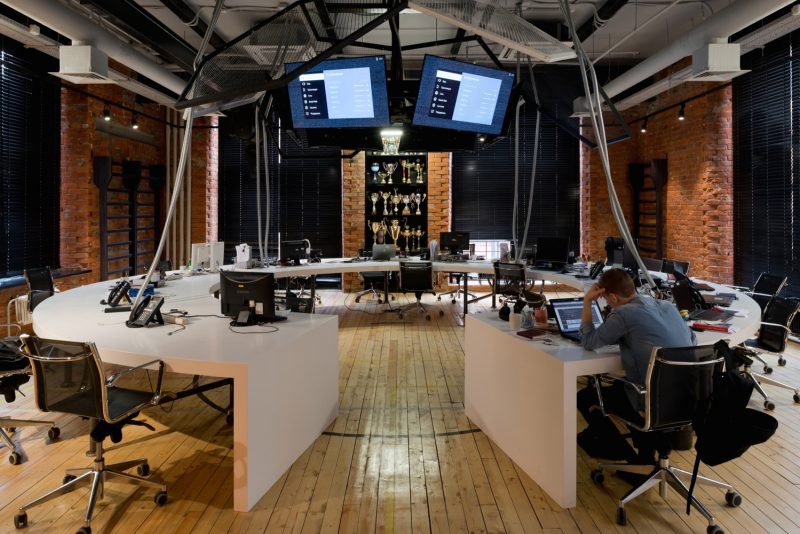 辦公空間，辦公室設計，媒體公司辦公室設計，現(xiàn)代風格辦公室，體育媒體