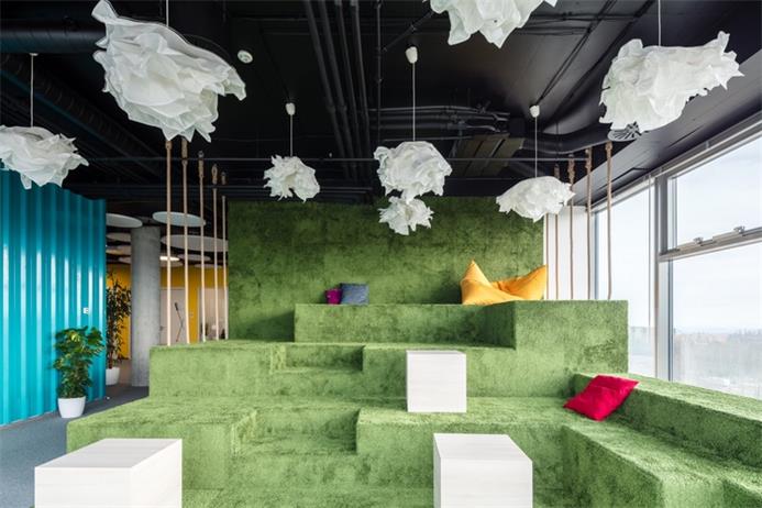 辦公空間，辦公室設(shè)計，科技公司辦公室設(shè)計，現(xiàn)代風(fēng)格辦公室，在線旅行社