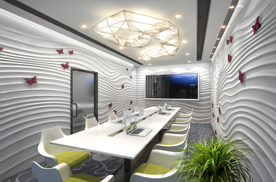 辦公室天花板裝飾的方法有哪些？開敞式辦公室吊燈裝飾如