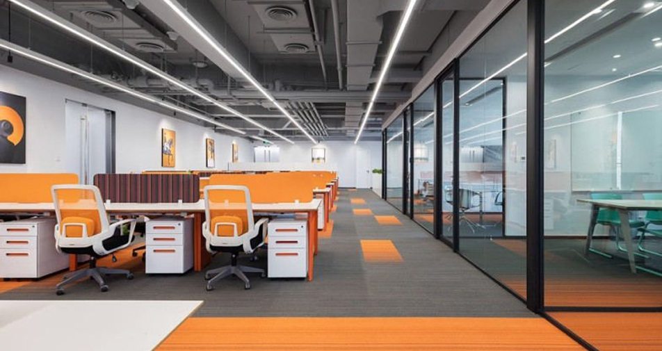 大型的辦公室一般用什么裝飾？