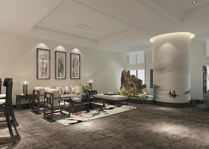 中式風(fēng)格辦公室裝修，展現(xiàn)獨(dú)特的東方美感